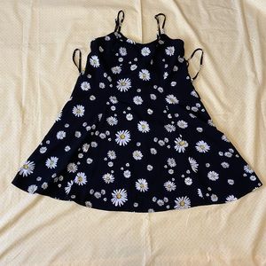 Mudd Black Floral Summer Dress
